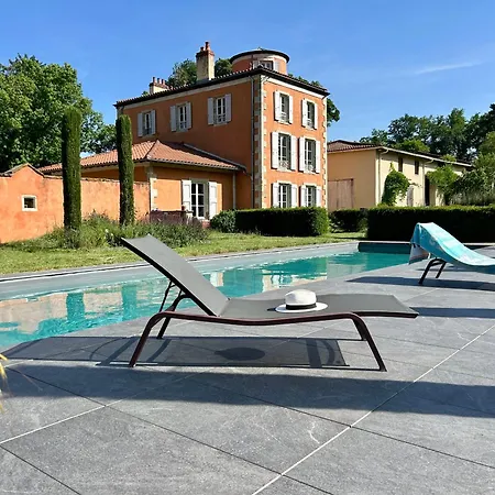 Villa Manoir Avec Piscine Chauffee Et Parc Clos Arbore