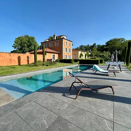 Manoir Avec Piscine Chauffee Et Parc Clos Arbore Peschadoires